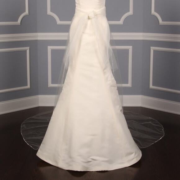 CHERYL KING Breakfast at Tiffany's Detachable Train for Wedding Dress Gown - Picture 6 of 6
